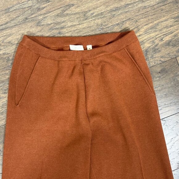 OYUN Pull On Margo Knit Pant in Camel Sz M NWOT - Picture 3 of 6